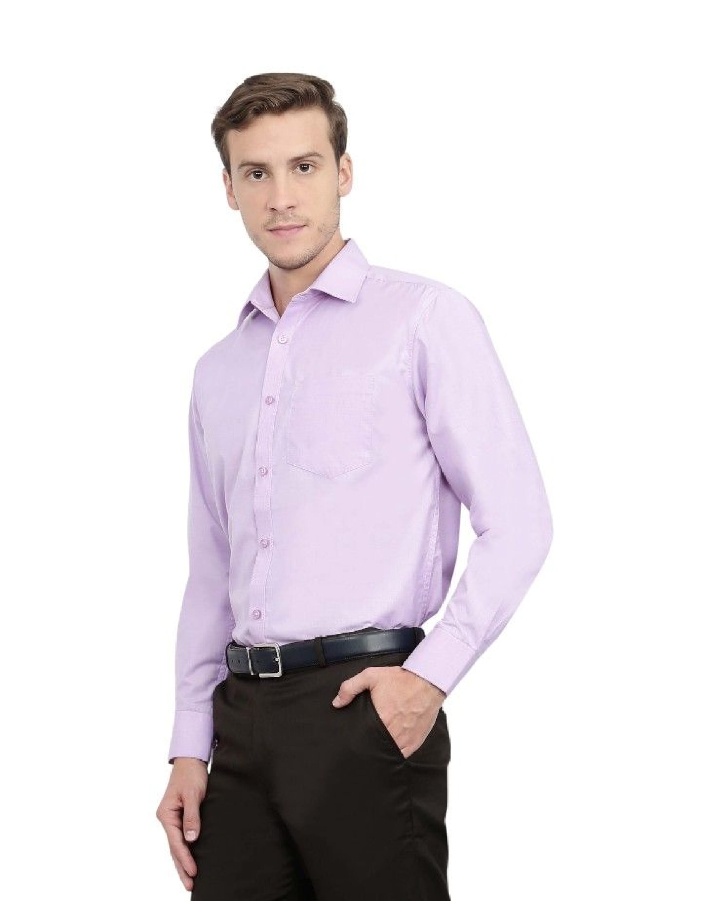 Scott Formal Shirt- Purple